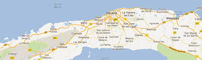 Cuba Guide Baracoa Map